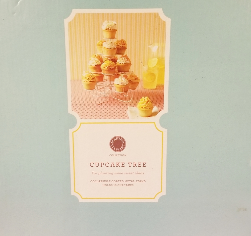 New Martha Stewart Collection Cupcake Tree Metal